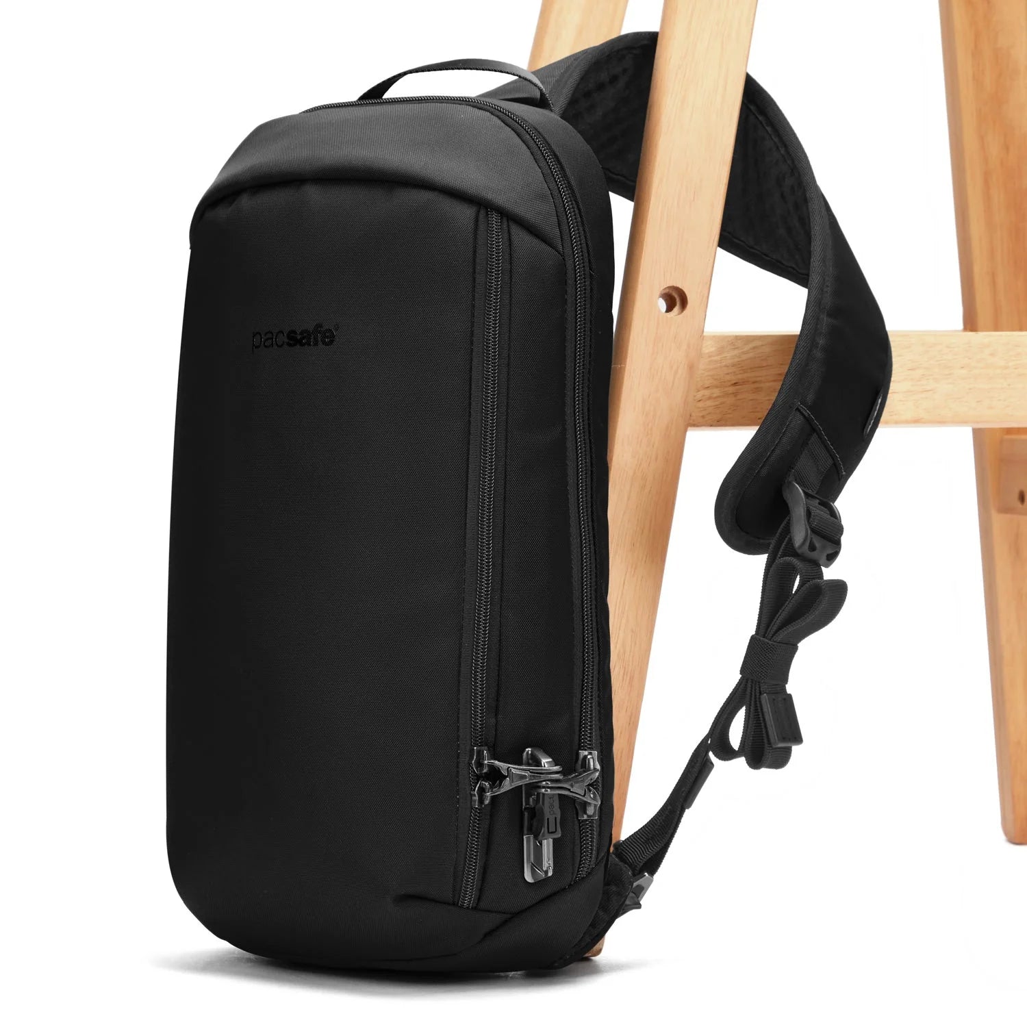 Pacsafe Vibe 325 Anti-Theft Sling Bag - Secure Crossbody Pack for Travel, Commuting & Everyday Use | RFID Protection & Cut-Resistant Straps