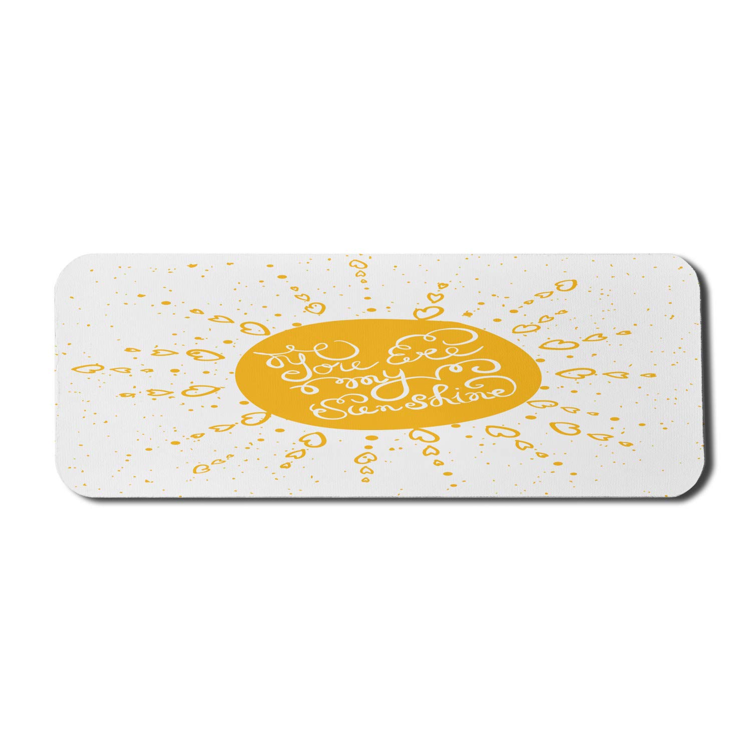 Ambesonne Non-Slip Rubber Gaming Mouse Pad - 31