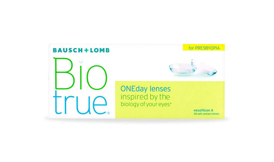 Biotrue One Day Multifocal Contact Lenses (30 Pack) - Comfortable Daily Disposable for Presbyopia & Multifocal Vision Correction - Perfect for Work, Reading & Active Lifestyles