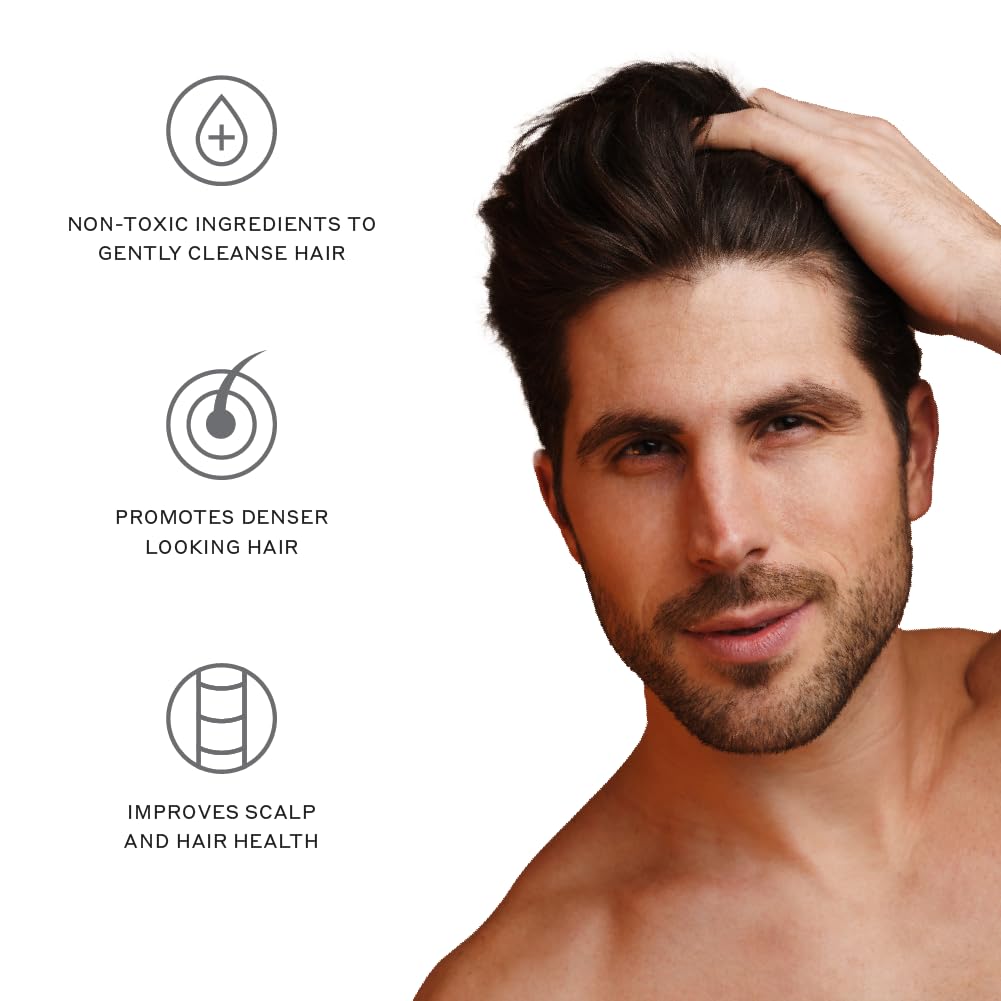 Zenagen Revolve Hair Growth Treatment for Men - Clinically Proven Thickening & Anti-Hair Loss Solution - Best for Thinning Hair & Receding Hairline - Daily Use for Healthier, Fuller Hair