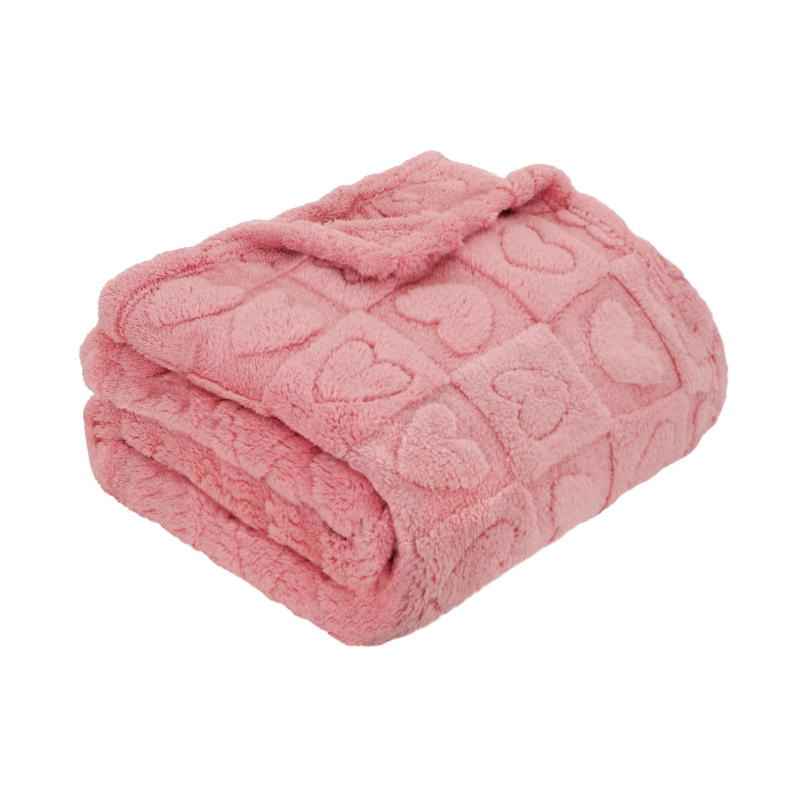 Fluffy Fleece Dog Blanket - Warm Pet Throw for Dogs & Cats - Sofa & Travel Use (24x29