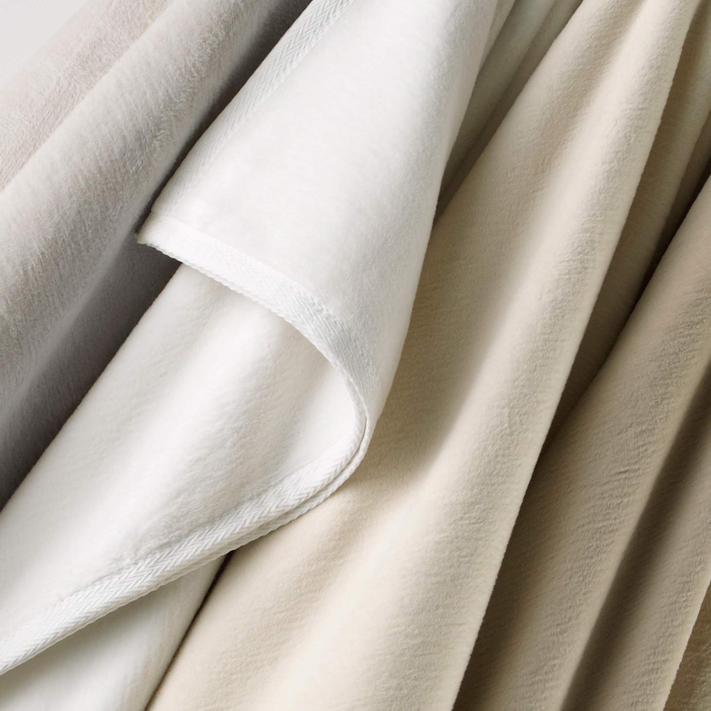 Peacock Alley All Seasons Luxury Cotton Blanket - 100% Long Staple Soft Cotton Blanket for Sofa, Bed & Crib - King, California King, Linen - Perfect for Home Decor, Cozy Evenings & Baby Nursery