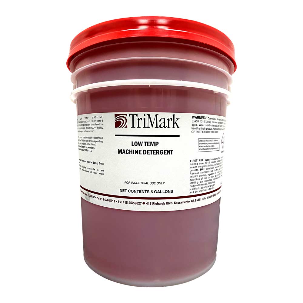 Low Temperature Dishwasher Detergent - 5 Gallon Bulk for Commercial & Home Use | Safe for Energy-Efficient Machines | Perfect for Restaurants, Catering & Large Families