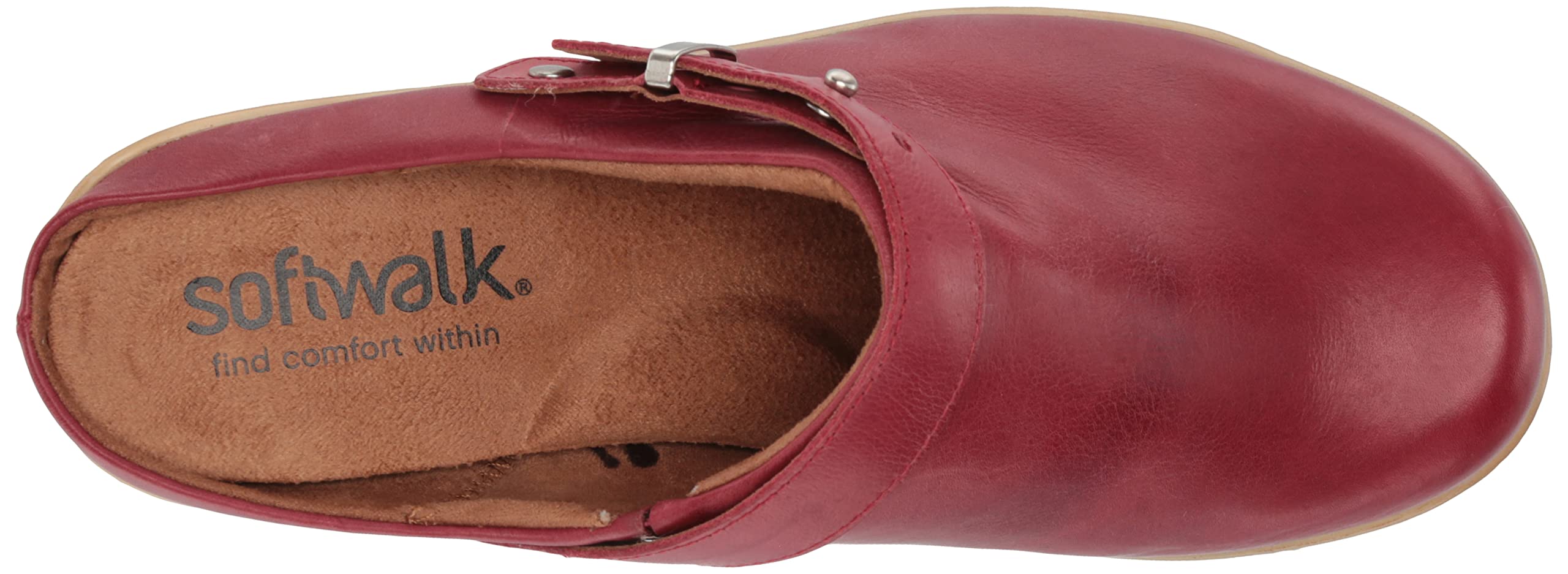 SoftWalk Women's Comfortable Slip-On Clogs with Arch Support - Perfect for Nurses, Teachers & Healthcare Workers