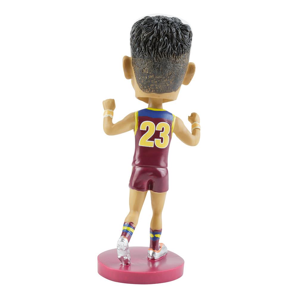 AFL Brisbane Lions Charlie Cameron Bobblehead - Collectible Football Fan Merchandise for Home & Office Decor, Sports Memorabilia Gifts