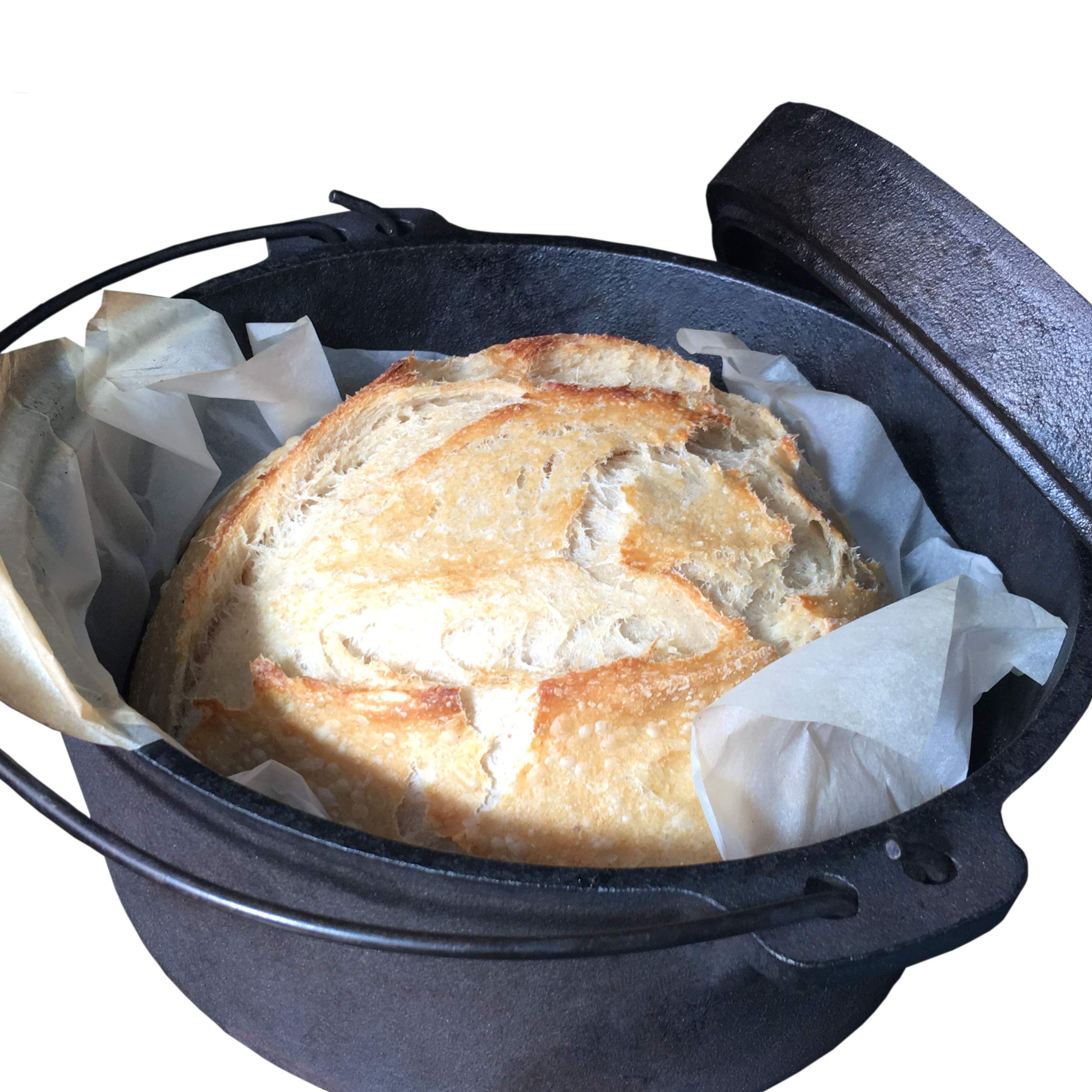 Fresh Sourdough Bread - Authentic San Francisco Bakery Style Dutch Oven Country Loaf - Handmade Artisan Round Bread with 3 Simple Ingredients - Pre-Sliced (4 Pack) | Perfect for Sandwiches, Toast & Charcuterie Boards