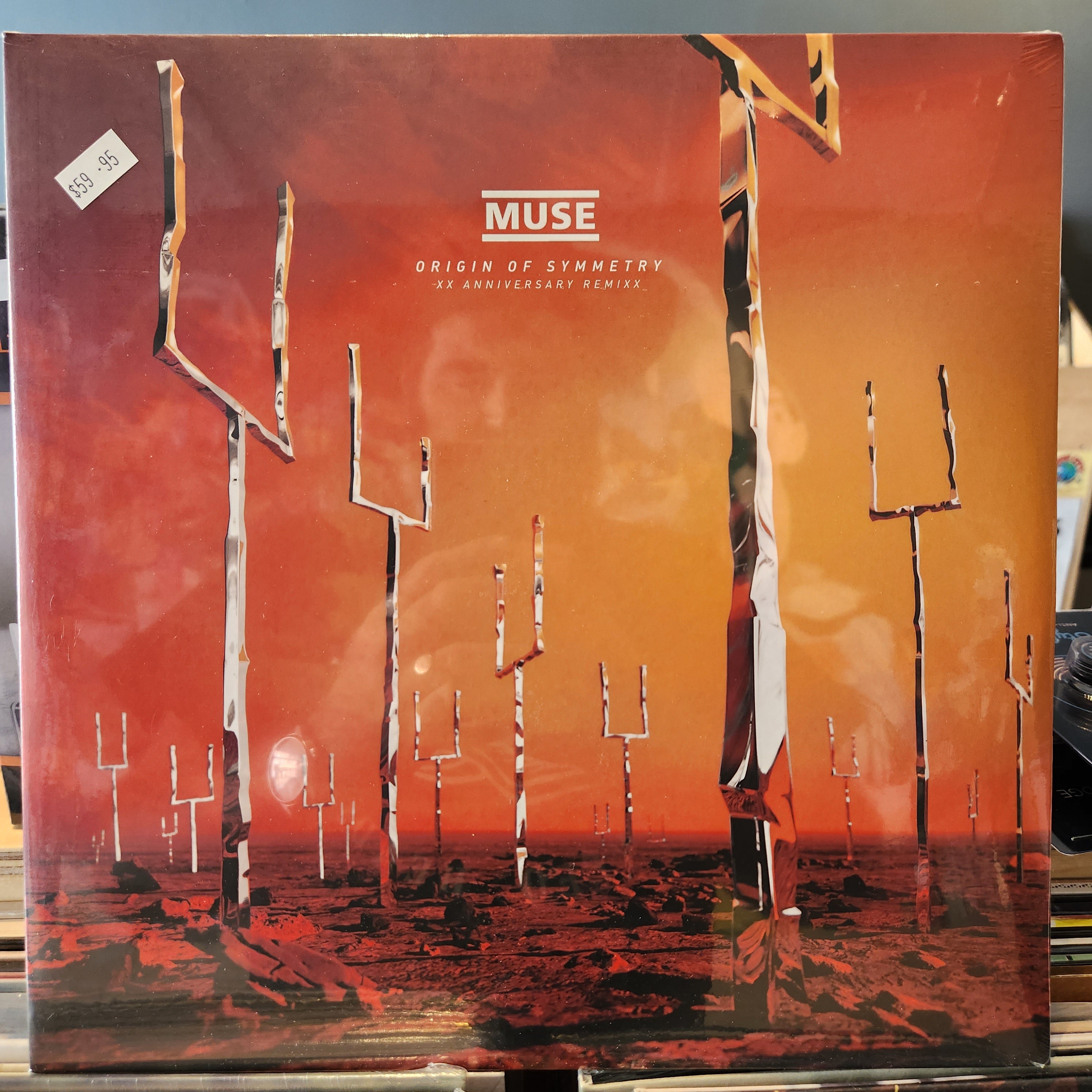 Muse - Origin of Symmetry (Limited Edition Double Vinyl LP) | Alternative Rock Music Album | Perfect for Collectors & Vinyl Enthusiasts | Great for Home Listening & Gifting