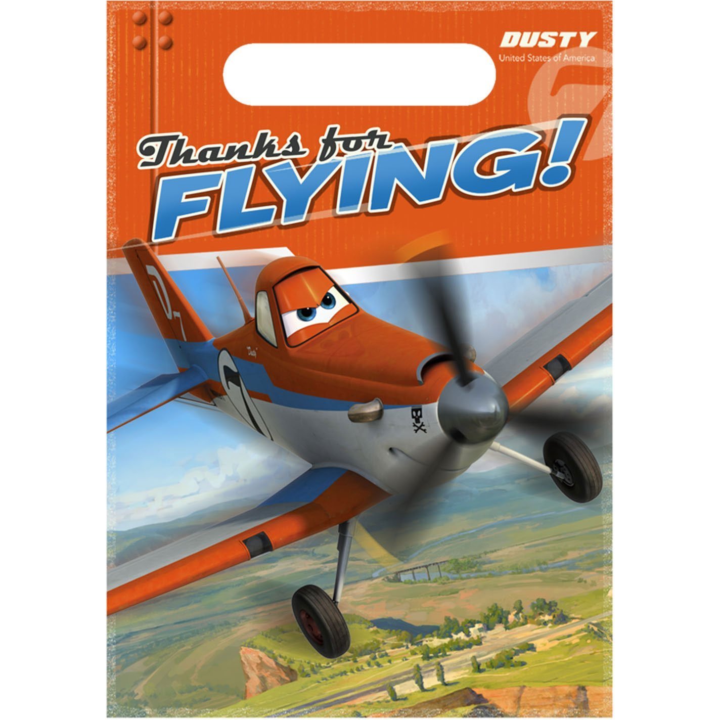 Disney Planes Party Favor Bags - 8 Pack - Perfect for Birthday Parties, Baby Showers & Kids' Events