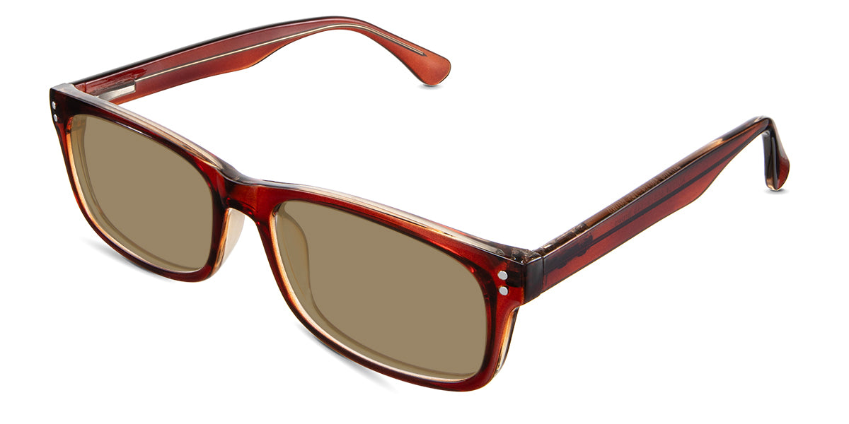 Yael Men's Prescription Sunglasses for Men - UV Protection, Polarized, Anti-Glare Lenses - Perfect for Driving, Outdoor Sports & Daily Wear