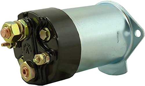 12V Solenoid Replacement for American Motors Ambassador Classic Marlin Rebel 64-68 & IHC Scout | Fits Teledyne/Gray 162 226 232 287 91 Engines | Compatible with D956 D958 D960 D965 D966 D967 D968 D969 D974 D975 D977 | Ideal for Classic Car Restoration & Engine Repair