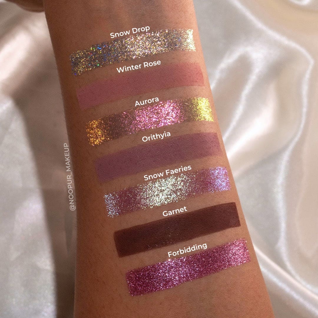 Cold Moon Eyeshadow Palette - 12 Highly Pigmented Matte & Shimmer Shades for Stunning Eye Makeup | Perfect for Day & Night Looks, Parties & Special Occasions
