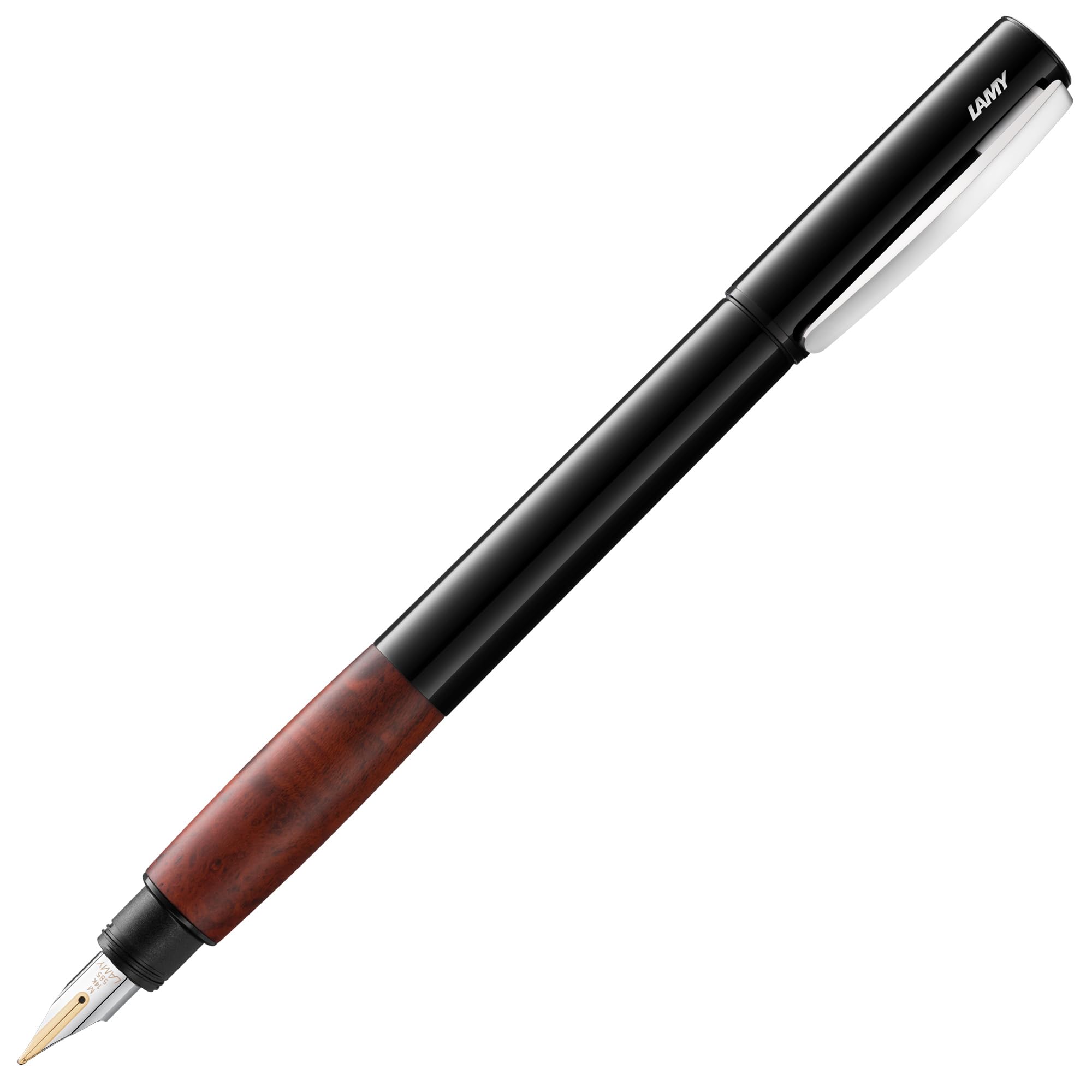 LAMY Accent GB11475 Fountain Pen with Oblique Medium Nib - Premium Writing Instrument for Professionals, Calligraphy & Gift Giving