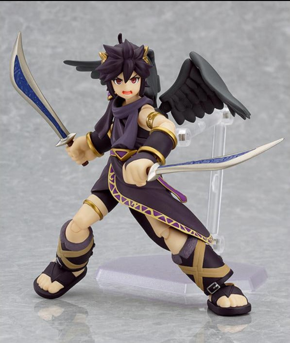 Dark Pit (Reissue) Action Figure - Kid Icarus: Uprising Collectible Figma #176 - Perfect for Display, Gaming Battles & Anime Collections