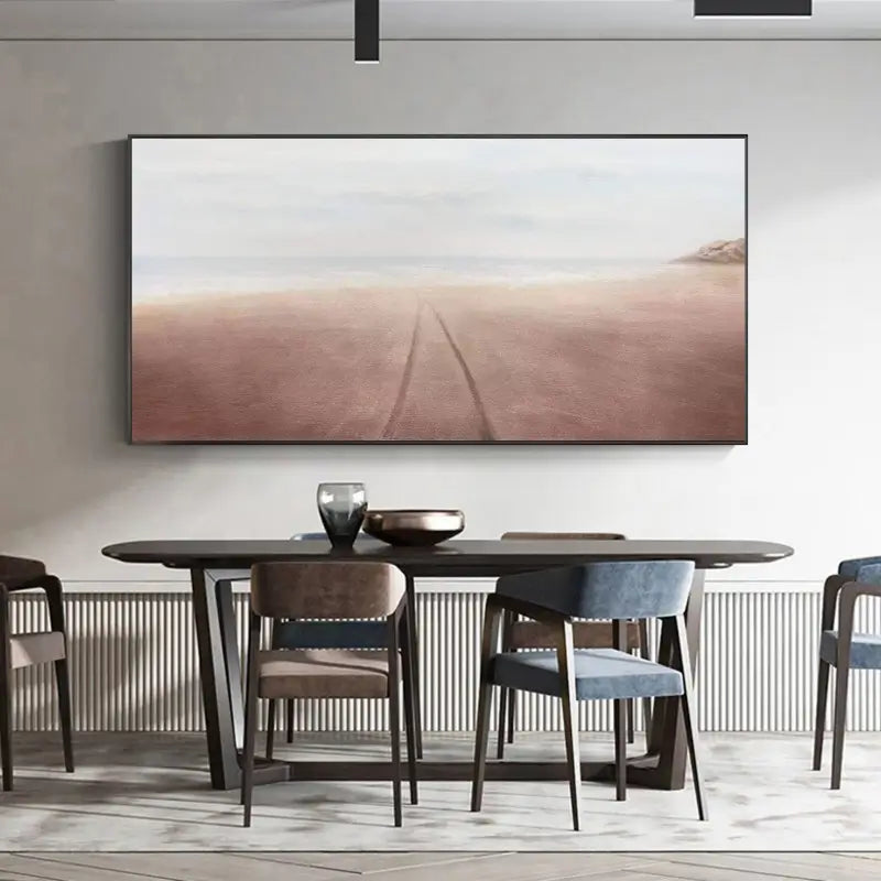 Ocean and Sky Painting #OS 017 - Stunning Seascape Wall Art for Home & Office Decor - Perfect for Living Room, Bedroom, or Beach House