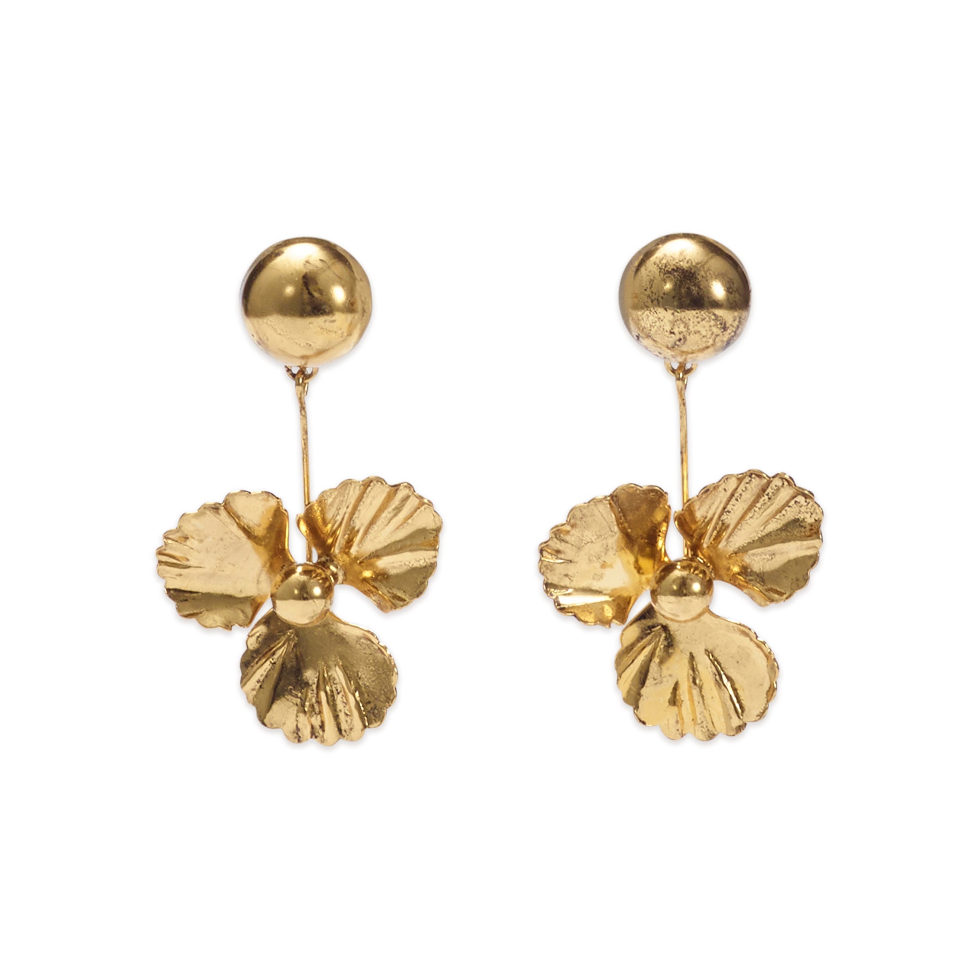 Poppy Bauble Earrings - Elegant Floral Dangle Earrings for Women | Perfect for Parties, Weddings & Everyday Wear