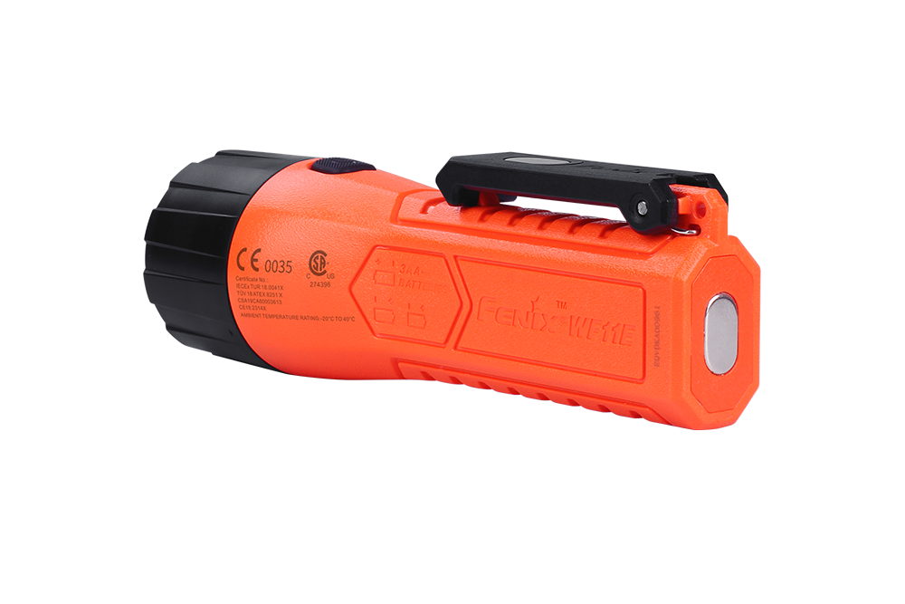 Fenix WF11E Intrinsically Safe Flashlight - Explosion Proof LED Work Light for Hazardous Areas | Perfect for Oil Rig, Mining, Chemical Plant & Emergency Use
