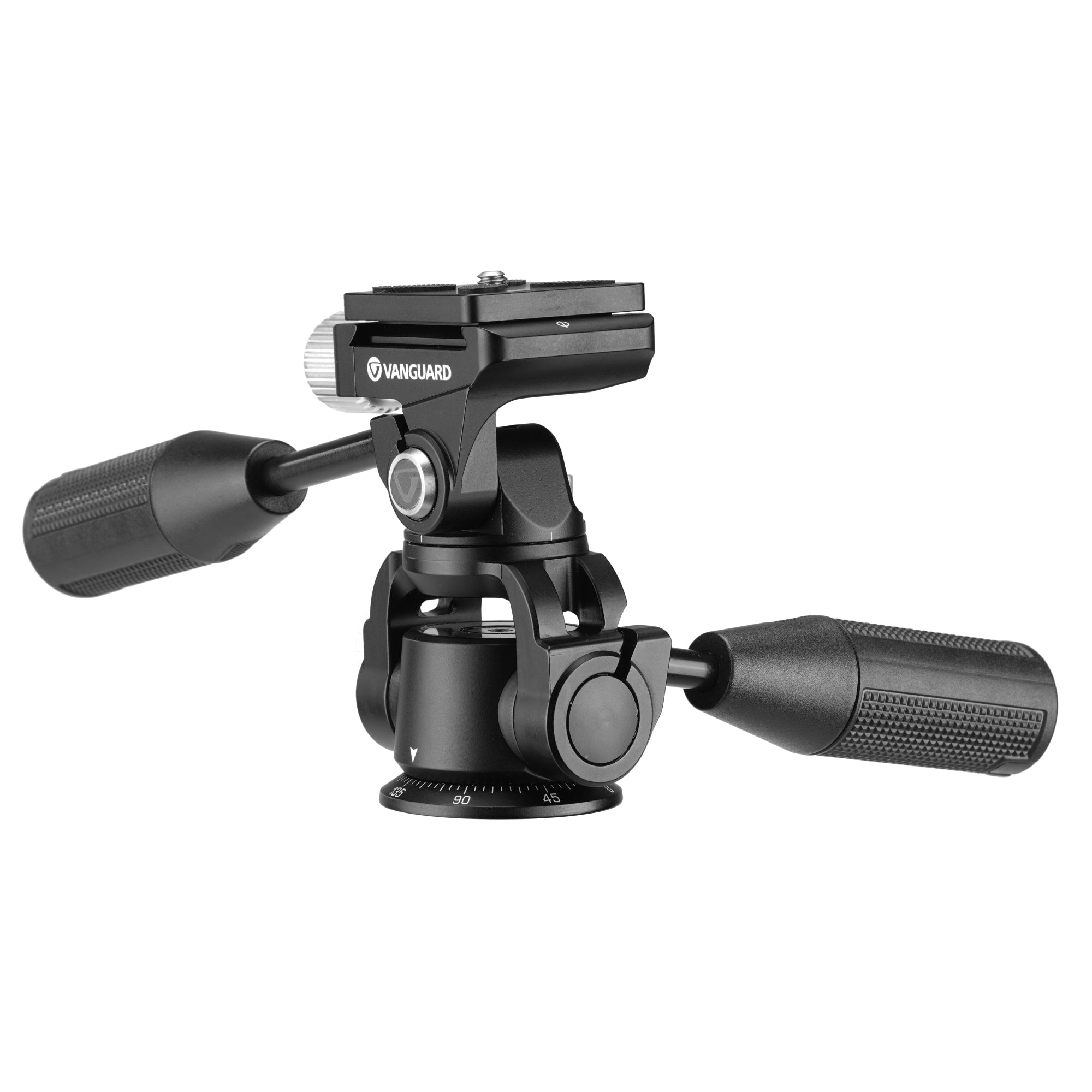 VEO PH 36S Professional 3-Way Pan Head with Spinning Top Handle - Perfect for DSLR Cameras, Video Shooting & Vlogging Accessories