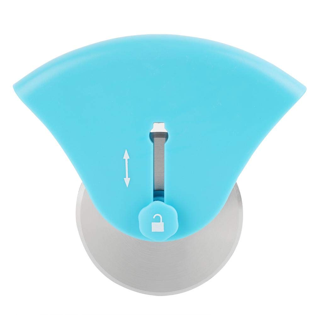 Stainless Steel Retractable Pizza Cutter Wheel - Sharp Pizza Knife for Perfect Slices | Ideal for Home Kitchen, Pizza Parties & Restaurant Use