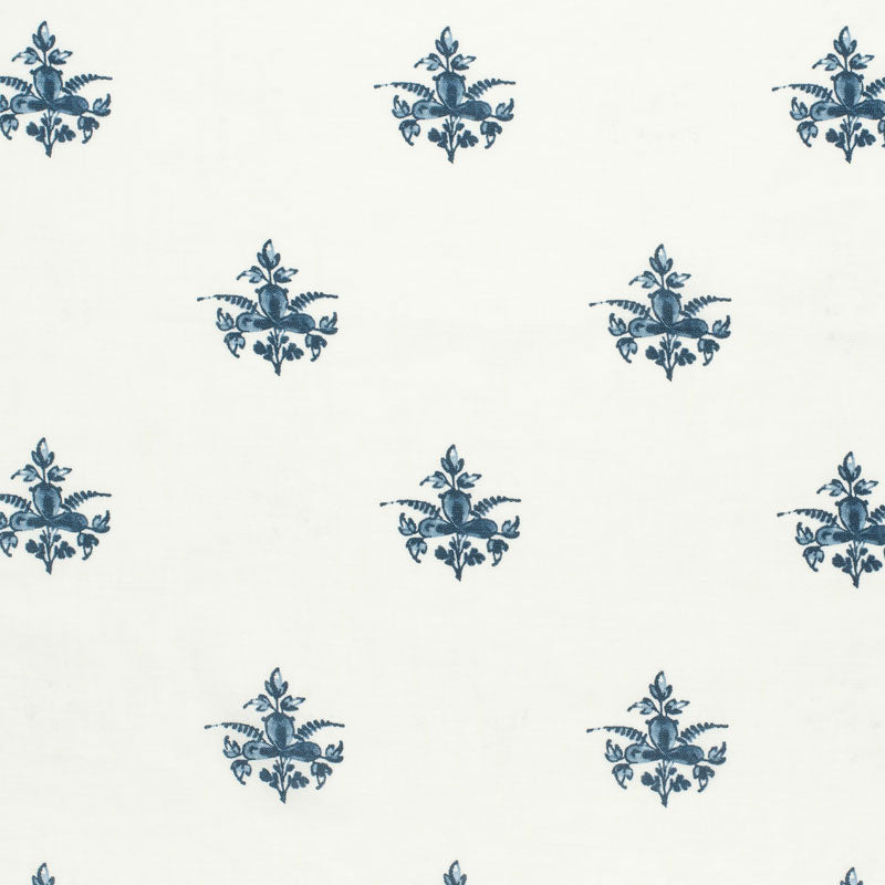 Trifolium Clover Linen Fabric - Midnight on Ivory Color Samples for Home Decor & DIY Crafts | Premium Linen Material for Upholstery, Curtains & Sewing Projects