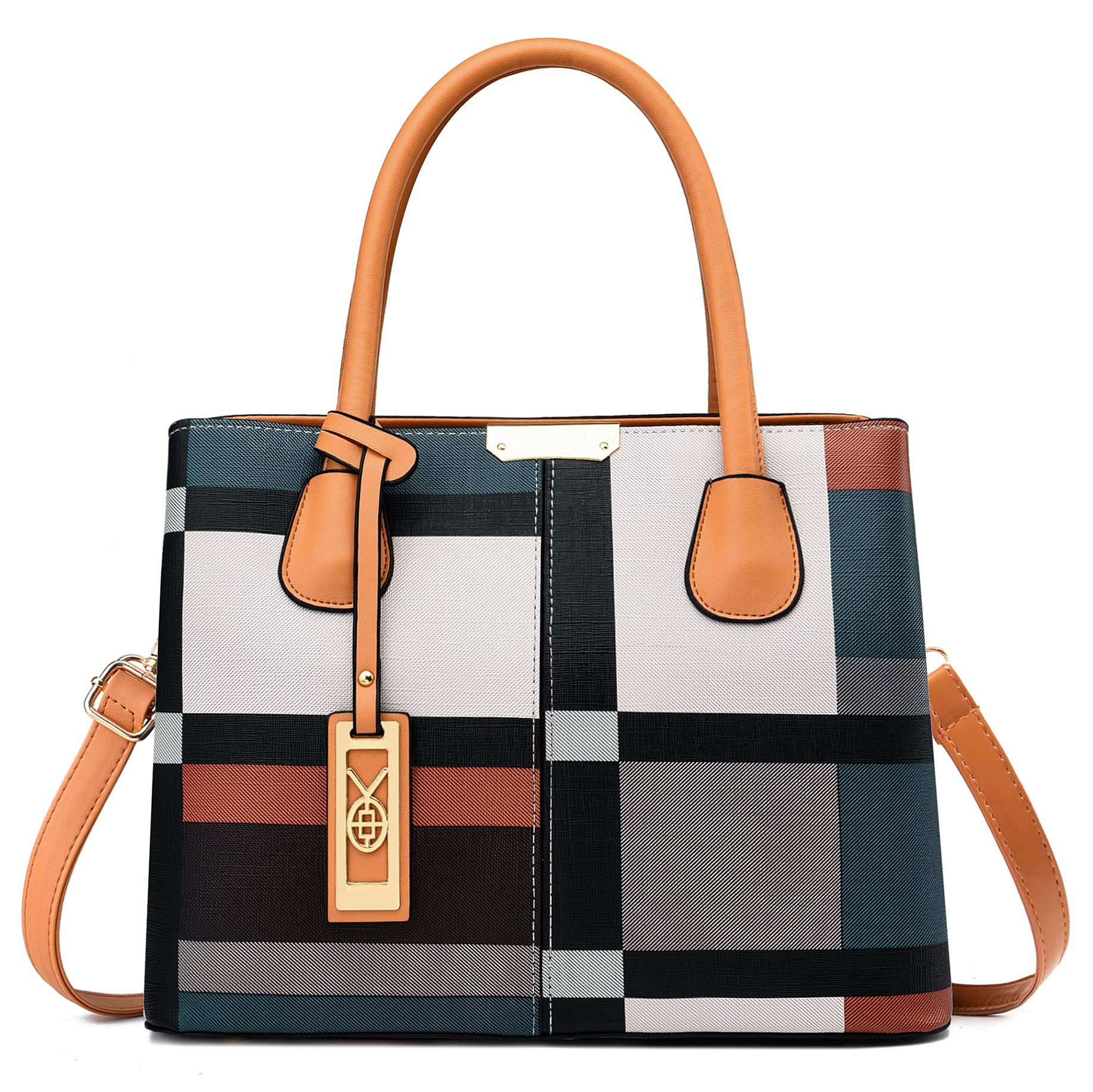 CHICAROUSAL Women's Leather Crossbody Bag - Stylish Tote & Shoulder Purse for Daily Use