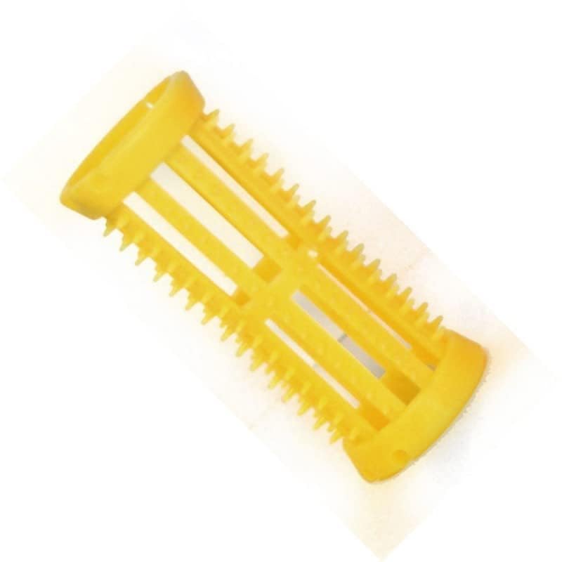 Heat-Free Plastic Hair Rollers with Pins for Voluminous Curls & Styling - Salon Quality Heatless Curlers for Wet or Dry Hair - Works on Long & Short Hair - Perfect for Home Use, Parties, and Special Occasions