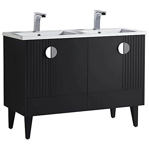 Black - Polished Chrome Handles