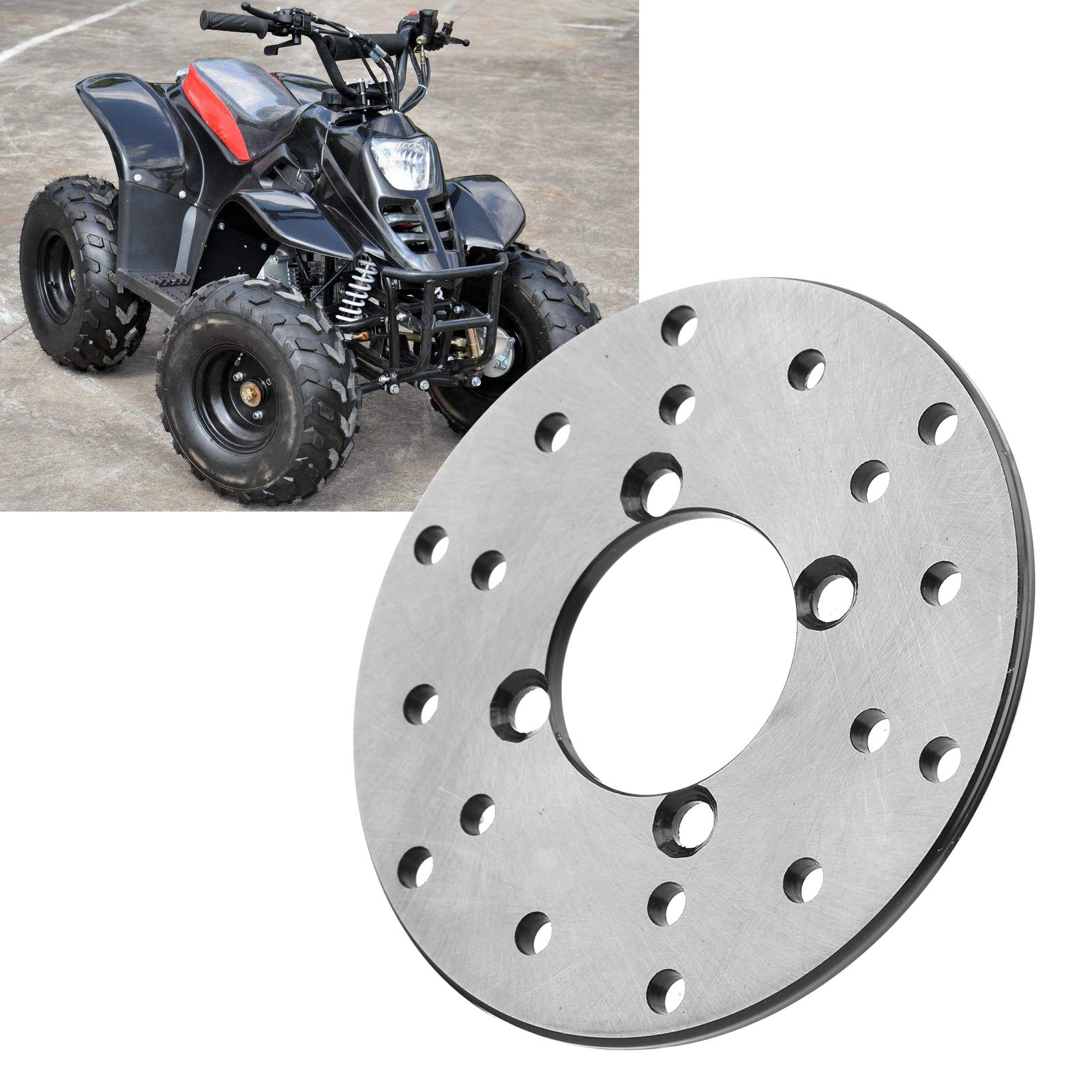 High-Performance Disc Brake Rotor & Plate for Scooter, Dirt Bike, Kart, Pocket Bike & Off-Road Motorcycle - Durable Braking Solution for Racing, Trail Riding & Urban Commuting