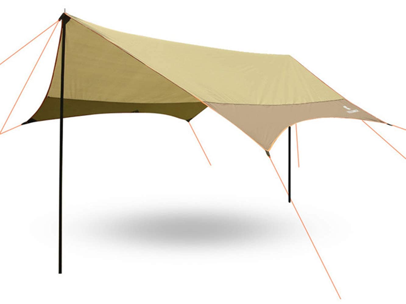 ROM Beach Tent - Portable Sun Shelter for 4-6 People, UV Protection Canopy with Sand Pockets - Perfect for Beach, Camping, Picnics & Outdoor Activities | Lightweight Pop-Up Shade for Family Vacations & Summer Fun