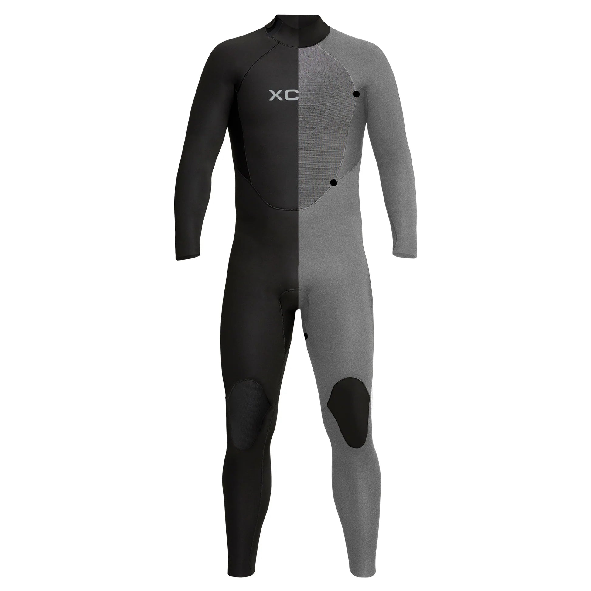 Men's 3/2mm Axis Back Zip Full Wetsuit - Premium Neoprene for Surfing, Diving & Water Sports