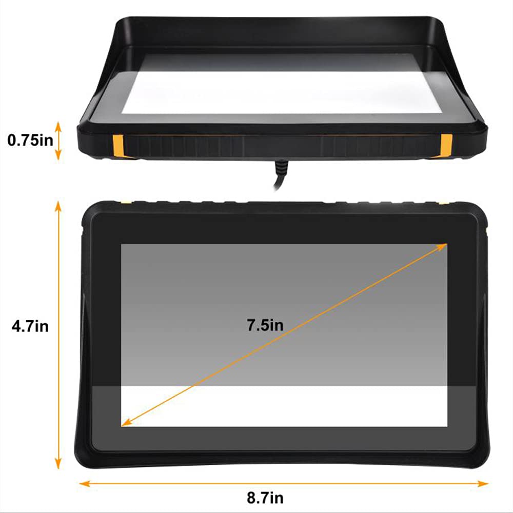 GoolRC 2-in-1 Waterproof GPS Navigation System for Motorcycle & Car - North America Maps, Voice Turn Directions, Mount Kit Included | Perfect for Road Trips, Commuting & Adventure Riding