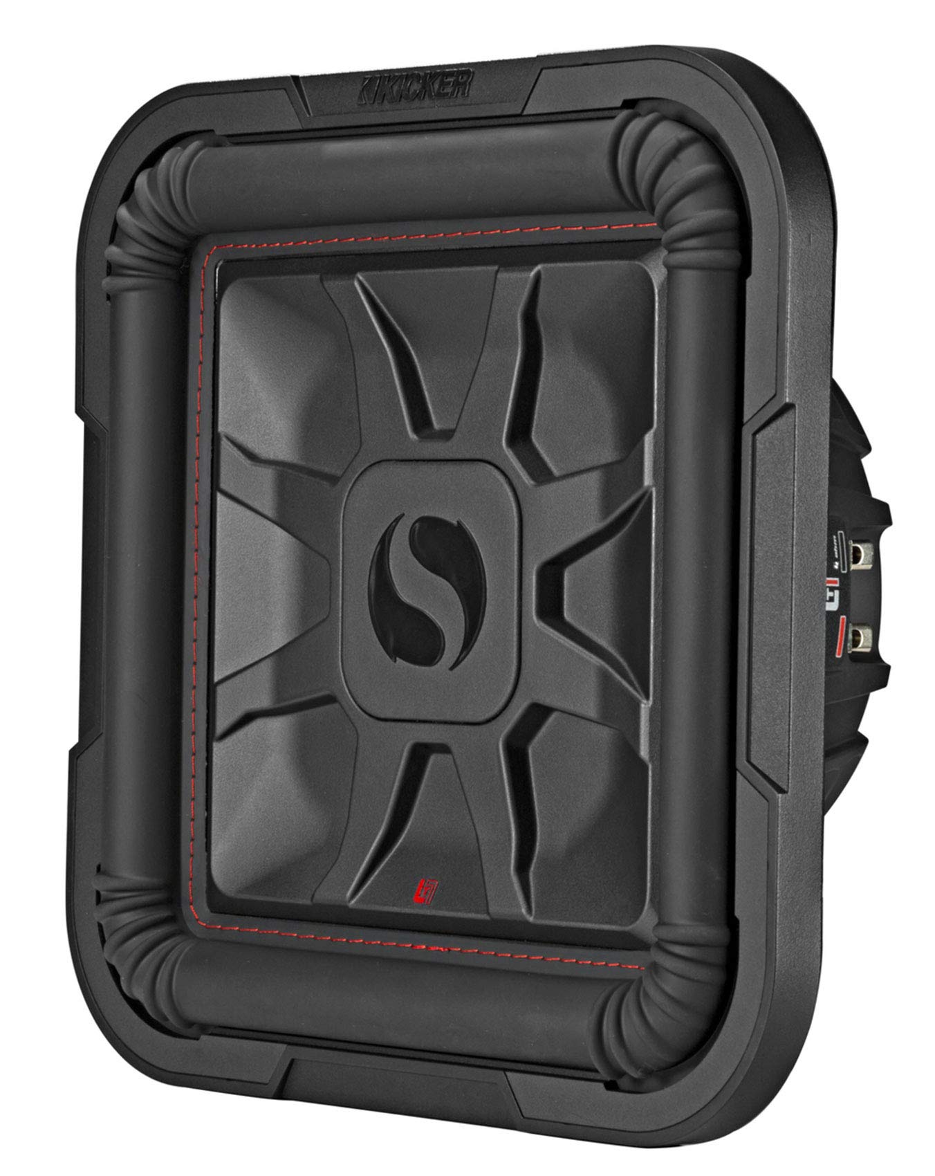 Kicker 46L7T124 12-Inch 1200 Watt L7T Solo-Baric Subwoofer with Vented Enclosure - Powerful Bass for Car Audio & Home Theater Systems