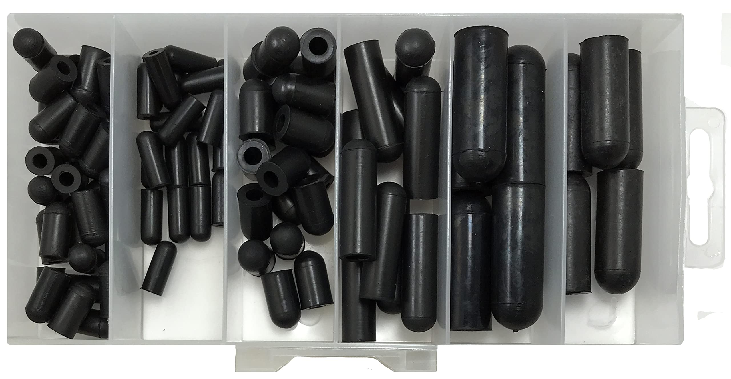 Sherco-Auto 90 Piece Rubber Carburetor & Vacuum Cap Assortment Kit (3/16