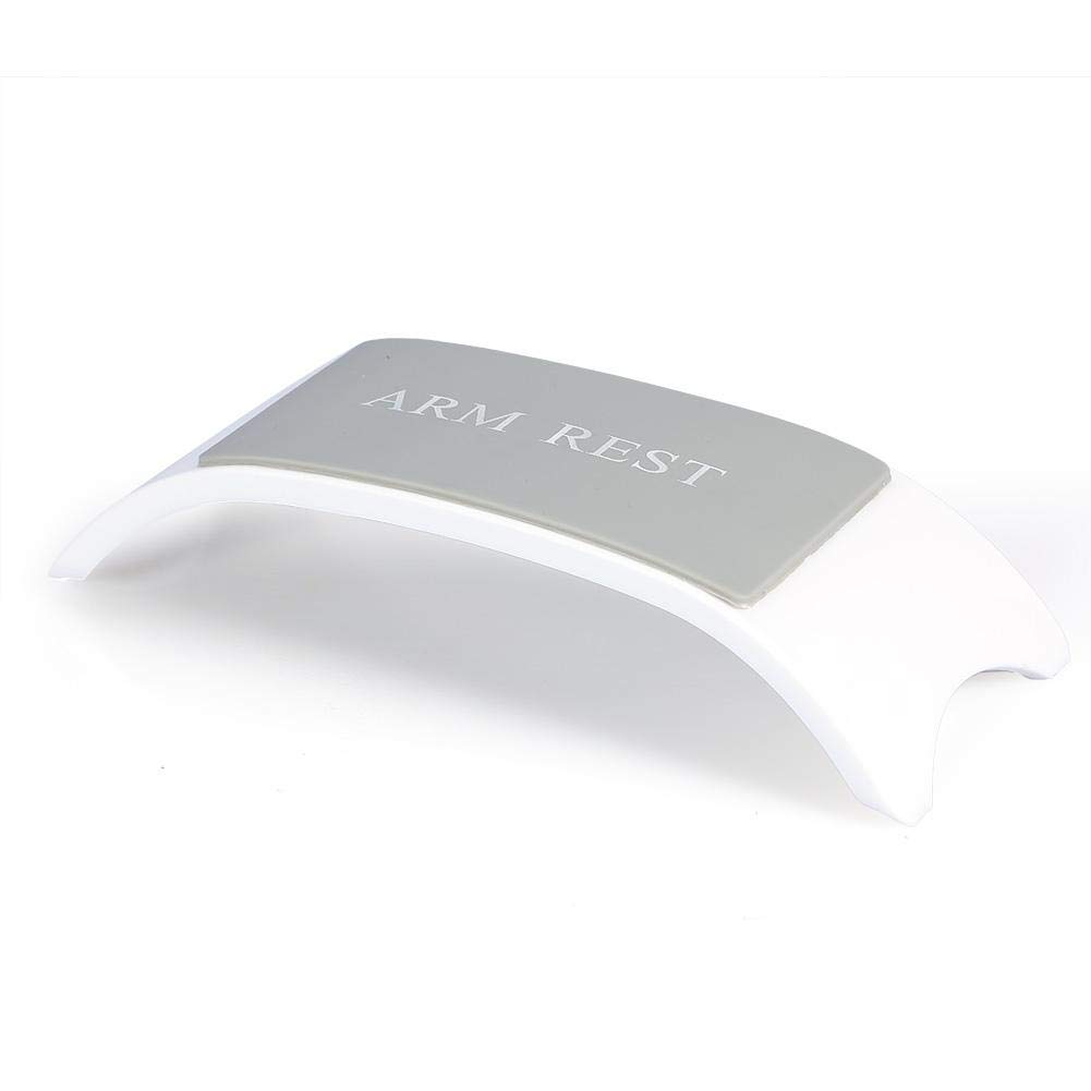 Professional Nail Hand Pillow Pad - White Manicure Arm Cushion Rest for Nail Art Design, Manicurists & Home Use | Comfortable Nail Tool Equipment for Salon & DIY Nail Care