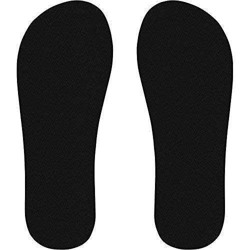 Self Tanning Sticky Foam Feet Pads - 100 Pack Disposable Strapless Sole Protectors for Spray Tan & Tanning Tents | Non-Slip Foot Covers for Sunless Tanning at Home or Salon