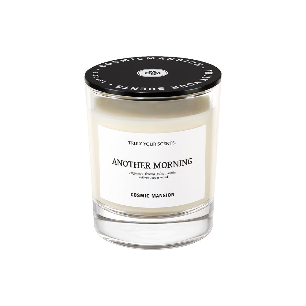 Premium COSMIC MANSION Scented Candle - ANOTHER MORNING Fragrance (180g/250g) for Home Decor, Relaxation & Aromatherapy