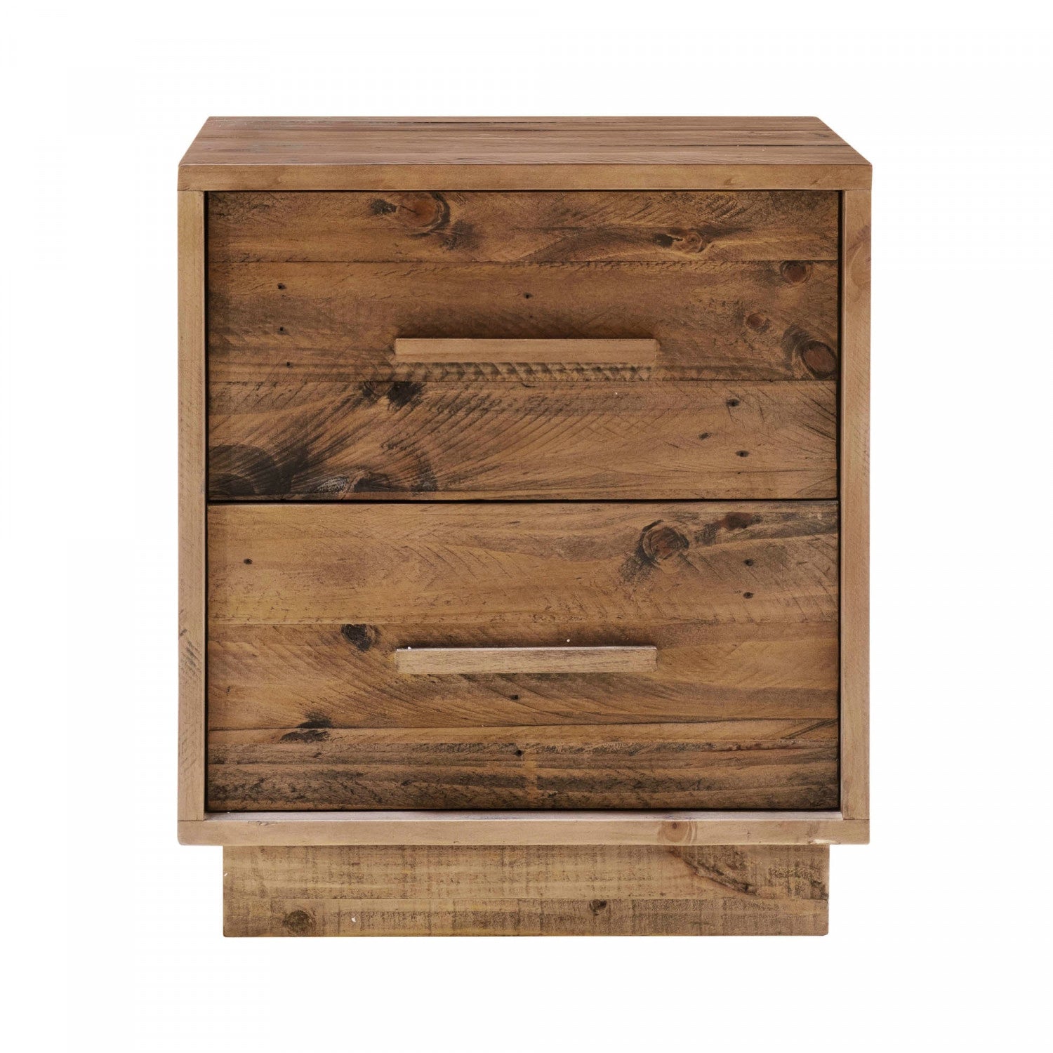 Charnwell Nightstand with Dark Driftwood Finish - Modern Bedside Table for Bedroom, Living Room, or Guest Room - Perfect for Storing Books, Lamps, and Bedroom Essentials