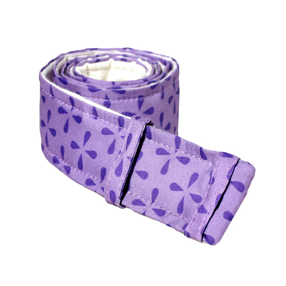 2pcs Adjustable Square Griddle Wraps - Even Bake Strip Belt for Round Cakes, Moist Baking Tool with Purple Ribbon - Perfect for Cake Decorating, Pastry Making & Home Baking