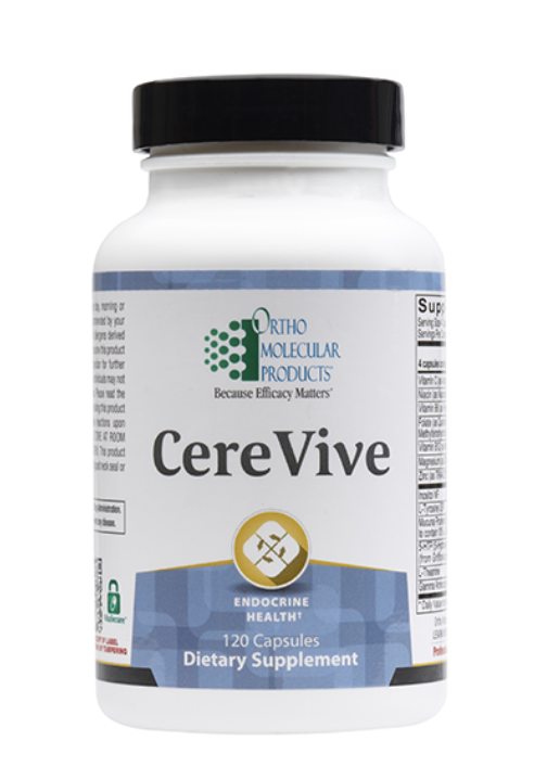 Cerevive 120 Capsules - Premium Brain Health Supplement for Memory & Focus - Supports Cognitive Function & Mental Clarity - Ideal for Students, Professionals & Seniors