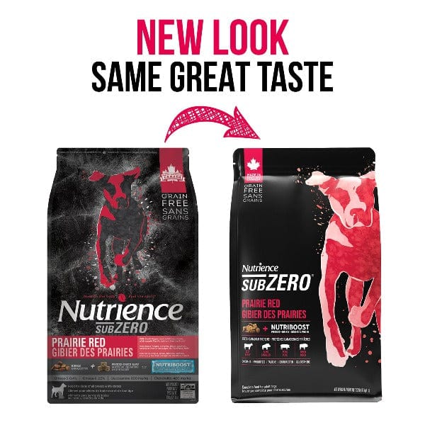 Nutrience SubZero Prairie Red High Protein Dry Dog Food - Grain-Free, Natural Ingredients for Active Dogs - Perfect for Large Breeds & Outdoor Adventures
