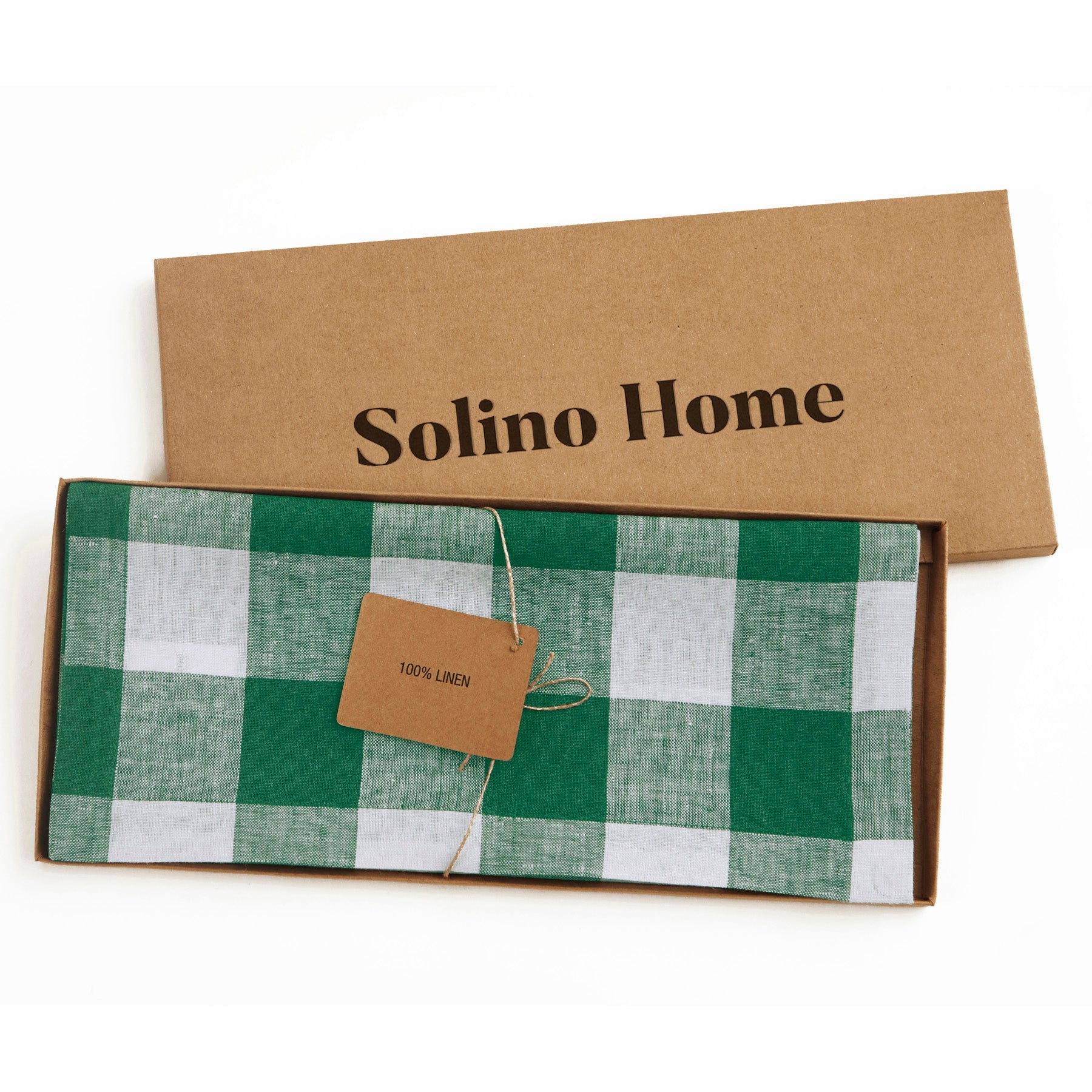 Buffalo Check Plaid Table Runner - Christmas Holiday Farmhouse Dining Decor for Kitchen, Dining Room, and Party Decorations