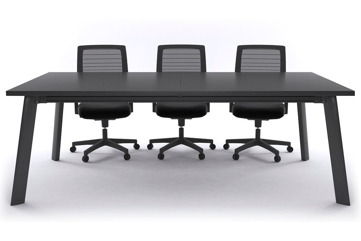 Adjustable Switch Meeting Room Table 2400L x 1200W - Modern Conference Table for Office Meetings & Collaborative Workspaces