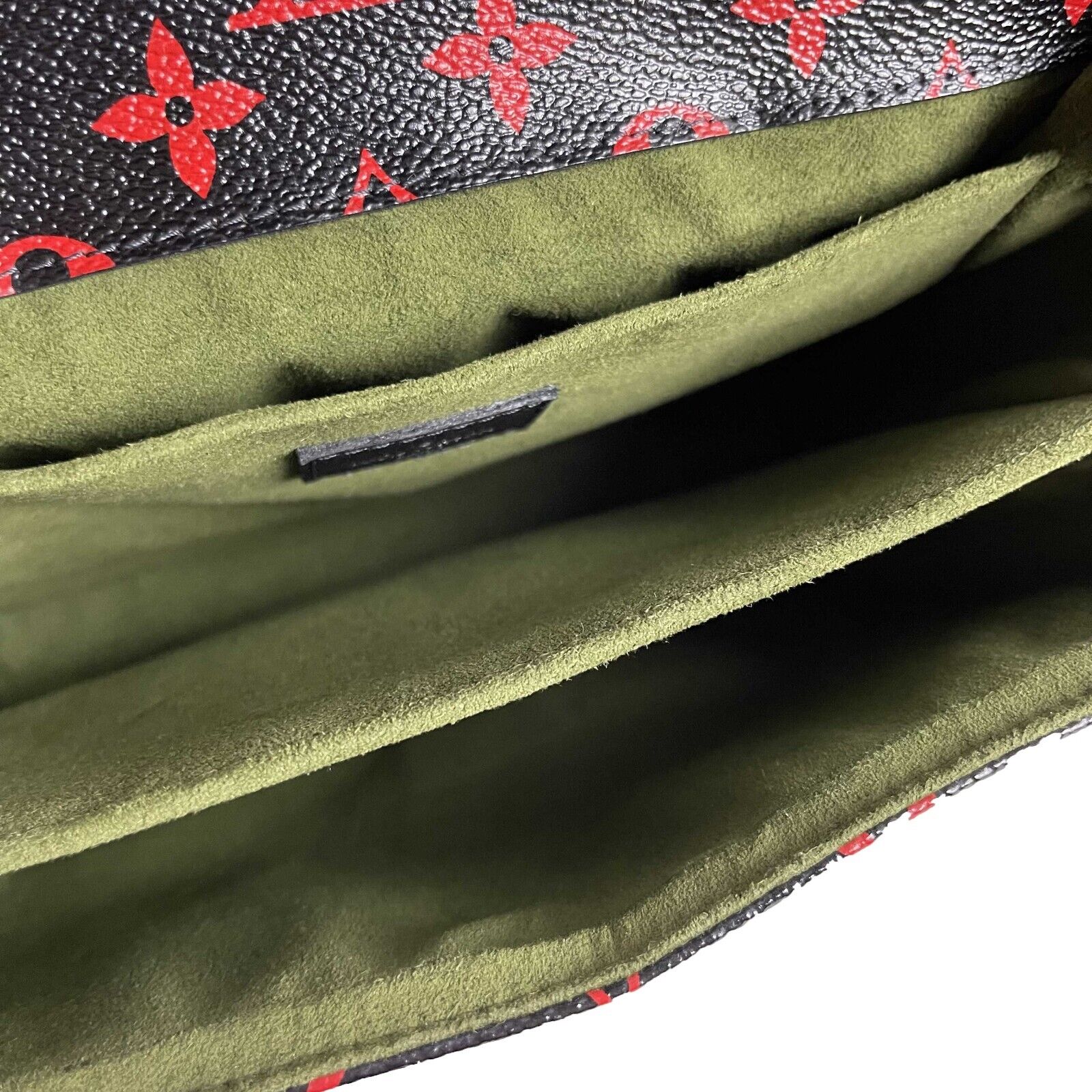 Louis Vuitton Monogram Infrarouge Pochette Métis Crossbody Bag in Black & Red | Luxury Designer Handbag for Women | Perfect for Date Night, Travel & Everyday Use