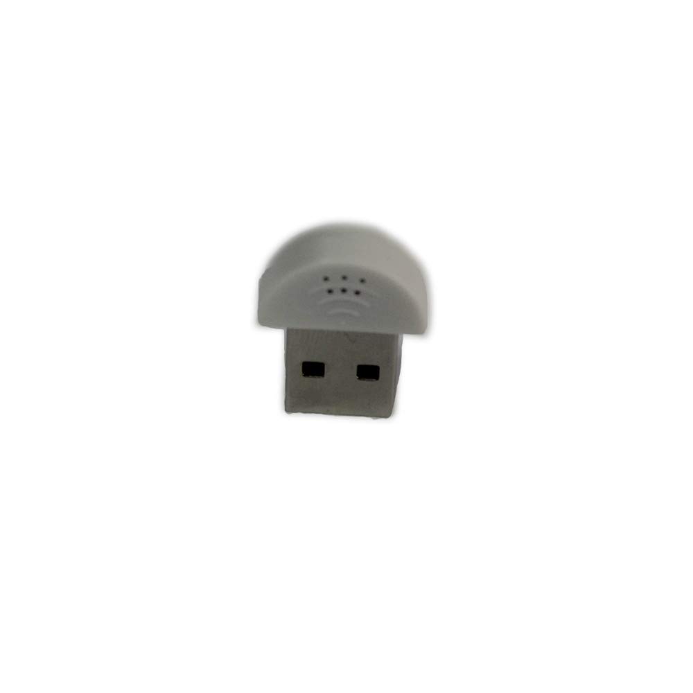 Mini USB Microphone for Computer, Laptop, Desktop - Driver-Free, White - Ideal for Gaming, Streaming, Podcasting & Online Meetings