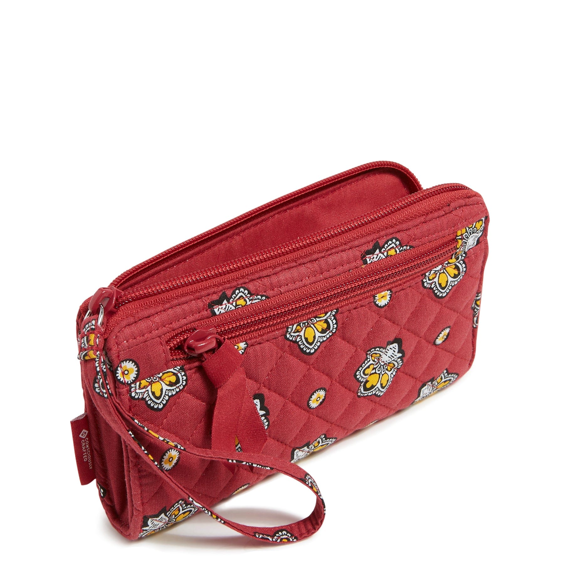 NFL RFID Blocking Front Zip Wristlet Wallet - Secure & Stylish for Game Day, Travel & Everyday Use