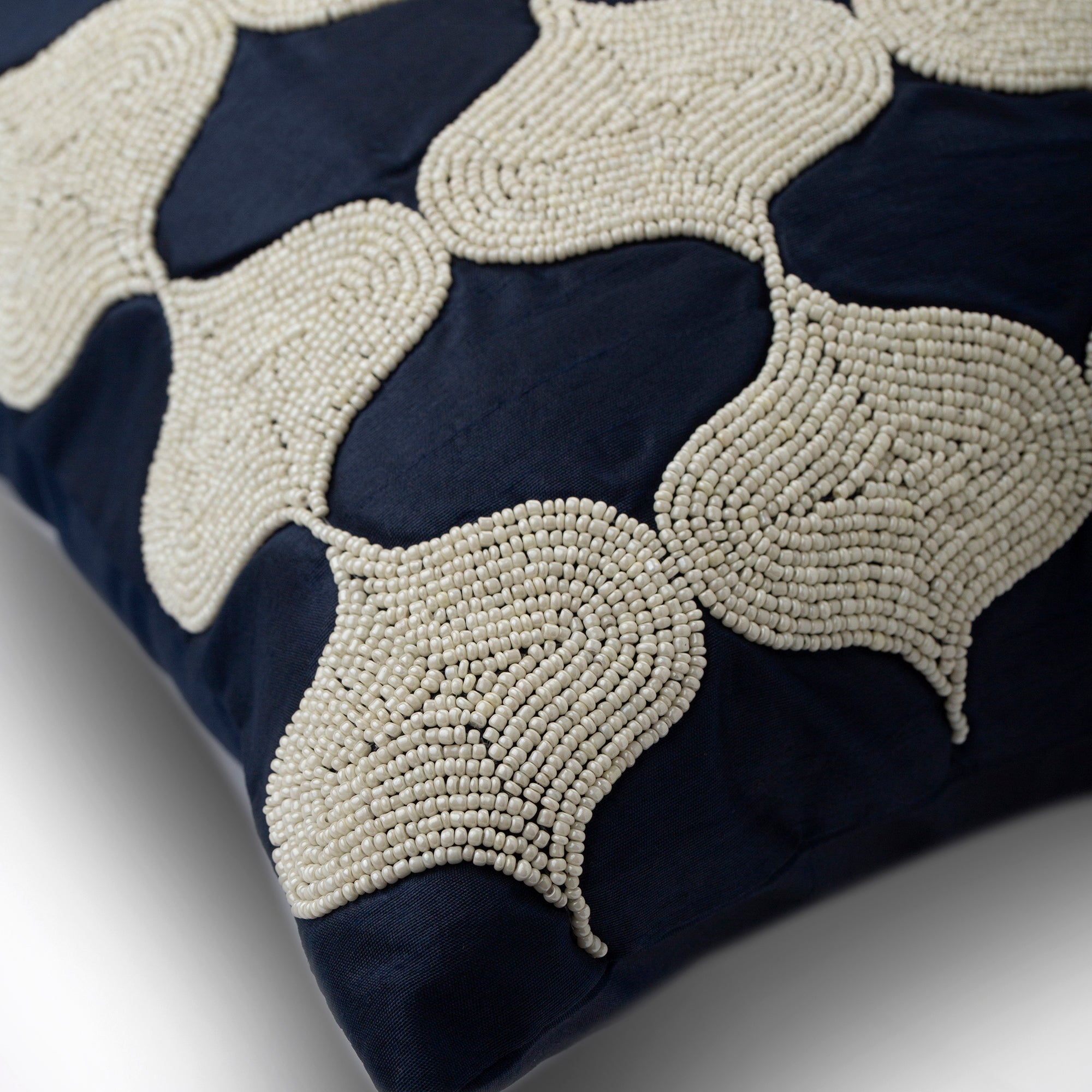 Blue Art Silk Throw Pillow Cover - Elegant Home Decor for Living Room, Bedroom & Sofa - Soft & Stylish Cushion Cover for Modern Interior Design