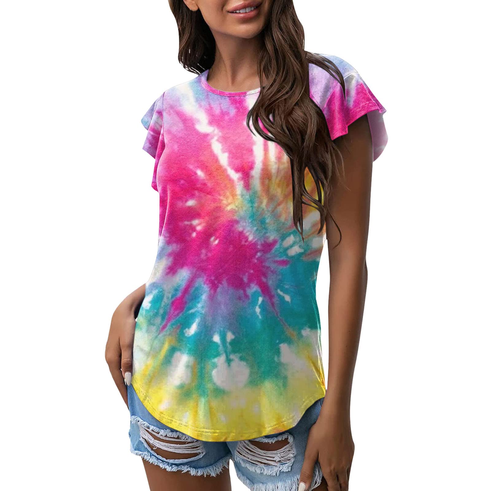 Women's Summer Tops 2022 - Casual Sleeveless V-Neck Tank Top for Workout, Loose Fit Pullover Vest Shirts | Perfect for Gym, Yoga, Beach & Everyday Wear