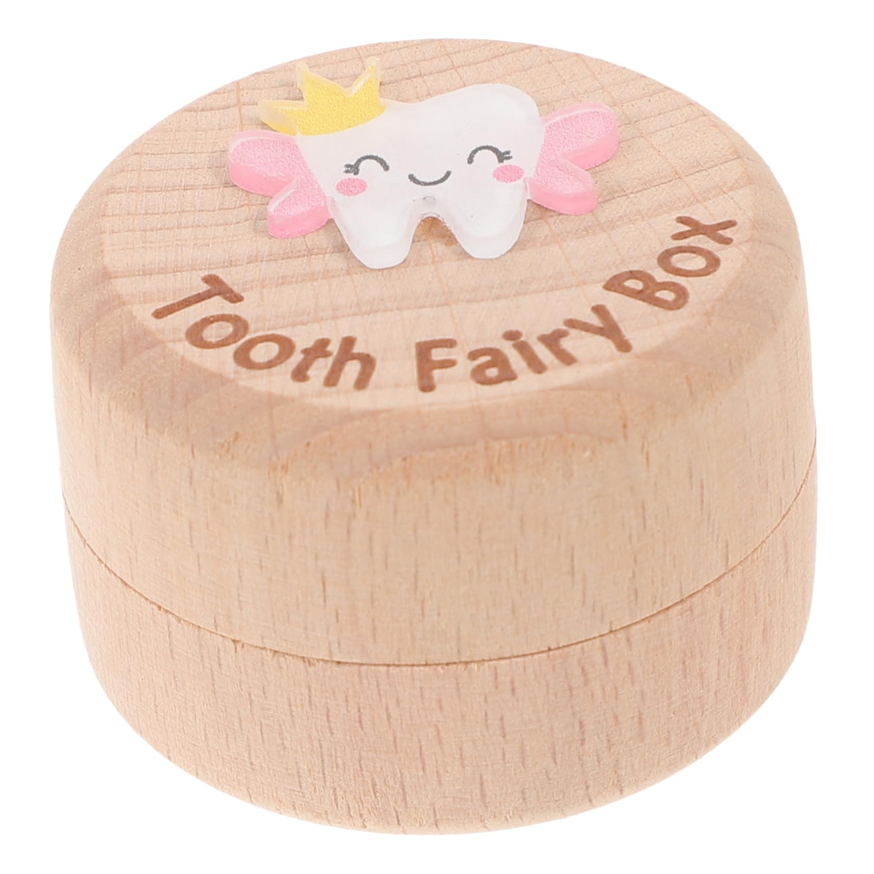 TOYANDONA Wooden Baby Tooth Keepsake Box - First Tooth Holder, Memory Box for Lost Teeth & Baby Hair - Perfect for Baby Shower Gifts & Childhood Memorabilia Storage