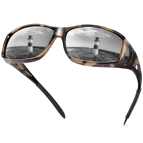 A09 Glossy Beige Tortoise Frame/Grey Lens