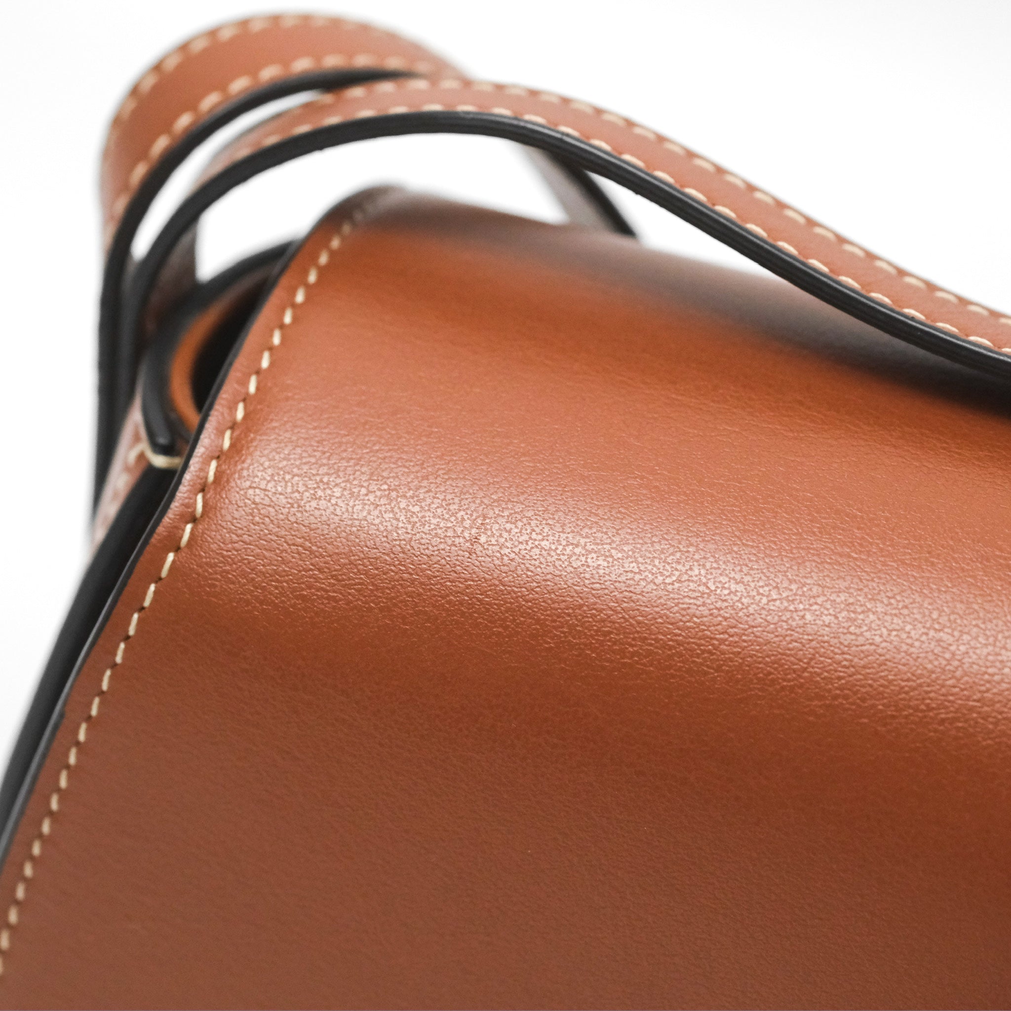 Celine Clutch on Strap Tabou Tan Calfskin Leather Crossbody Bag - Elegant Women's Handbag for Evening Parties & Date Nights