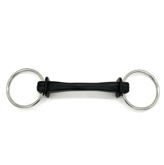 AJR Silomorph Loose Ring Bit - Comfort Horse Bit for Dressage & Jumping - Perfect for Training & Competition Riding